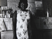 Untitled (Portrait of a New Orleans woman in her kitchen)