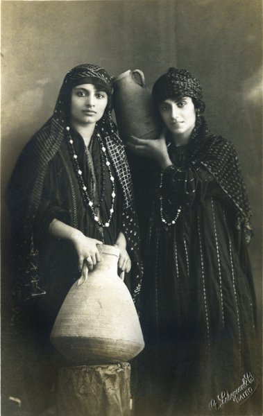 Portrait of Astghick and Tiruhi Arifians. Cairo 