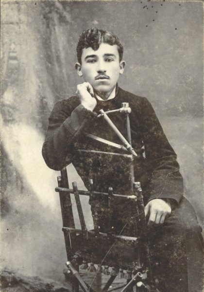 Untitled (portrait of a young Armenian college student)