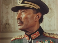 Portrait of president A. Sadat