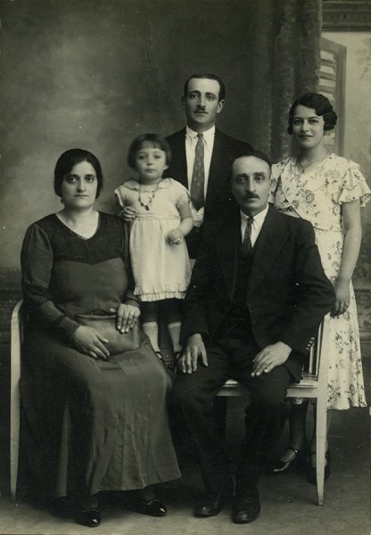 Portrait of an Armenian family
